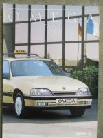 Opel Omega A +Caravan TAXI Katalog Februar 1992