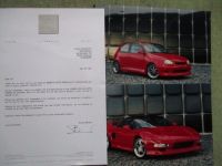 Berard Automobiles Design Honda NSX und Opel Corsa B +Fotos Presseinformation
