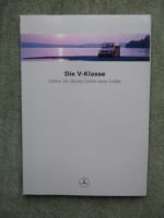 Mercedes Benz V-Klasse BR638 Verkäuferhandbuch +Konkurrenten Ausgabe 3/1996