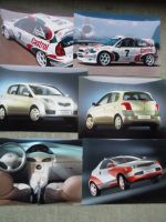 Toyota IAA Frankfurt 1997 Pressebox Funcoupé Funcargo,Corolla WRC,Picnic TD,Camry S,RAV4 FunCruiser