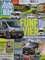 Auto Bild reisemobil 9/2021 Hymer ML-T 570 CrossOver,Bürstner Elegance i 685,Pössl Trenta,