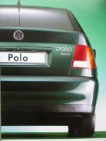 VW Polo Classic 44kw 55kw 74kw +47kw Katalog September 1995