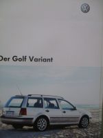 VW Golf IV Typ1J Oktober 2003 +Preisliste +Highline FSI +SDI +TDi +4Motion