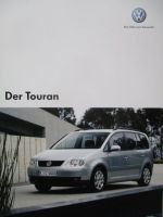 VW Touran (1T) +Highline Katalog Dezember 2004