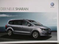 VW Sharan Prospekt Vorabinformation August 2010