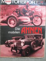 illustrierter motorsport 1/1983 Die mobilen Ahnen,Super Sport SS 250 (1935-1939),