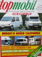 topmobil November/Dezember 1992 HRZ Holiday Boy III,SKW Concorde 620XS,Dethleffs i 542,Esterel 610 und 652,