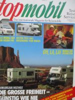 topmobil Januar/Februar 1992 Knaus 680,VW T4 Ausbauer,Ford Transit Turbodiesel,Hobby 460,Mercedes 207D