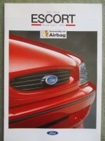 Ford Escort CL CLX Ghia XR3i RS2000 Modelljahr 1994 Katalog