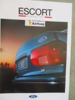 Ford Escort Modelljahr 1994 Katalog CL CLX +Turnier +Ghia +XR3i +RS 2000 +4x4 Dezember 1993
