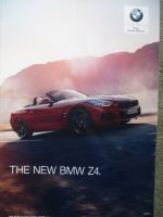 BMW Z4 sDrive20i sDrive30i M40i Prospekt März 2019 Englisch G29