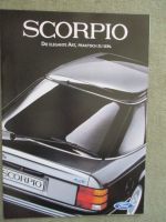 Ford Scorpio Vorabinformation April 1985