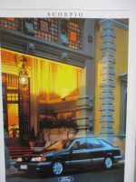 Ford Scorpio CL GL Ghia +4x4 Katalog Juni 1988