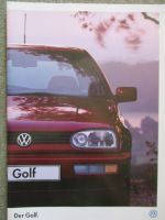 VW Golf III 1H1CL GL GT GTD +special +syncro Katalog Januar 1995