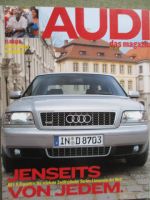 Audi das magazin Juni 2001 A8L 6.0 quattro,Motor für Nuvolari, A6 Erfolgsstory