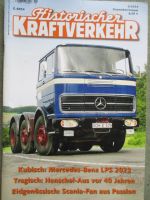 Historischer Kraftverkehr 6/2014 Mercedes Benz LPS 2023,Deutz Juper 195AK,Mercedes Benz LA911,Henschel