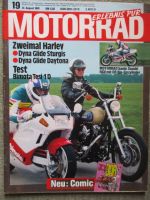 Motorrad 19/1991 Bimota Tesi 1D,Honda 600 Transalp,Harley Sturgis und Daytona,