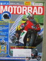 Motorrad 15/1997 Moto Guzzi California EV,Aprilia RS250 vs. Honda NSR 250,BSA X65 undTriumph Legend