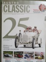 Austro Classic 1/2016 Austro Daimler,Nissan Sunny & Cherry,Austin Healey Sprite,60  Jahre Peugeot 403,Abarth 1000TC