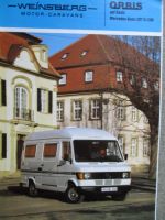 Weinsberg Orbis auf Basis Mercedes-Benz 207D/208+Preisliste A B C 210 209D/309 D