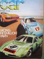 car 9/1973 Maserati GT,MG V8,Opel Commodore GS2.8 vs.Trimph Stag vs. Scimitar GTE,Consul GT vs. Datsun 240K