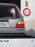 VW Golf II Typ19E CL GL GT GTD Katalog Juli 1986