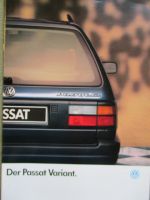 VW Passat Variant Typ35i CL GL GT August 1989
