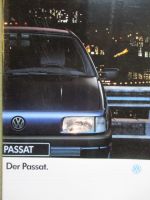 VW Passat Typ35i Limousine CL GL GT Katalog August 1991