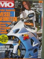 MO Motorrad Magazin 11/2002 BMW R 1200CL,Sachs B 805,Aprilia Tuono und RSV Mille,Suzuki GSX-R 1000 Cup