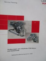 Audi SSP 436 Änderungen am 4-zylinder TFSI Motor mit Kettenantrieb verbaut in A3 Oktober 2008