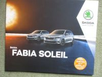 Skoda Fabia Soleil 1.0L MPI 44kw TSI 70kw Katalog Juni 2019