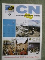 BMW Veteranen Club-Nachrichten 3/2002 100.Ausgabe,Datenblatt 2002,Motorsport Historie