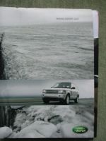 Land Rover Range Rover Mj. 2007 Pressemappe Text und Fotos