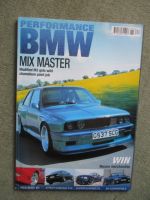 Performance BMW 6/2002 M3 E30, Z3 Roadster,318i E36,Zeemax M5 E34,M3 E36 Cabrio,