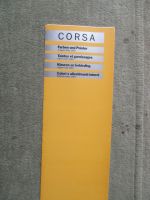 Opel Corsa A Farben und Poster März 1985