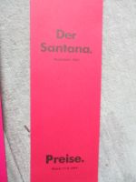 VW Santana Typ32 CX LX GX Modelljahr 1985