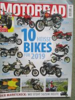 Motorrad 3/2019 Royal Enfield Interceptor 650,BMW R 1250RT, Yamaha YZF-R3,F.B. Mondial HPS 300i,