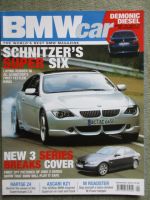 BMW car 9/2004 Ascari KZ1,535d E60,K1200S,Hartge Z4 3.0i E85,Schnitzer ACS 6 E63,530d SE E60 Longterm,