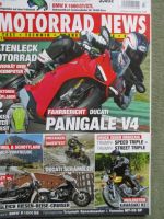 Motorrad News 3/2018 Ducati Panigale V4,Triumph Speedmaster,Yamaha MT-09SP,Harley-Davidson Heritage Classic