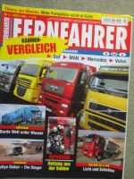 Fernfahrer 3/2007 Test MAN TGA 41.480 BB,Vergleich DAF XF150Spacecab vs. MAN TGA XLX vs. Actros L vs. Volvo FH