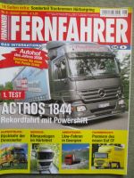 Fernfahrer Magazin 8/2006 Mercedes Benz Actros 1844,Standklimanlagen im Härtetest