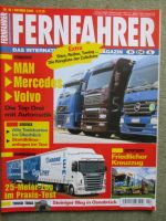 Fernfahrer 10/2005 Vergleich Automatisierte Gebriebe MAN Tipmatic Mercedes Telligent Automatik vs. Volvo I-Shift