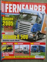 Fernfahrer 2/2005 Test Scania R500,Iveco Trakker,