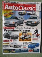 AutoClassic 6/2021 Peugeot 204, BMW 525e A E28,Alfa 75,Porsche 924, W201,Audi 100 Avant Typ44,T2 vs. Barkas B 1000