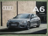 Audi A6 (F2) C8 Preisliste 55TFSI quattro 50TDI quattro +sport +design März 2018 Version Österreich