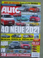 Auto Zeitung 2/2021 A3 Limousine 35TFSI vs. 218i grancoupe F44,A1 30TFSI s. Polo TSI,A4 Avant30tDI vs. Passat Variant TDI