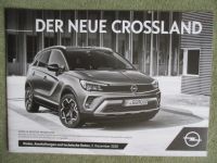 Opel Crossland Preise,Ausstattungen und technische Daten 5.12.2020