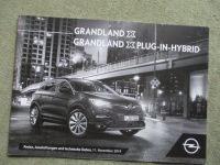 Opel Grandland X +Plug-in-Hybrid Preisliste 30.September 2020