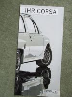 Opel Corsa A Zubehör Katalog April 1985