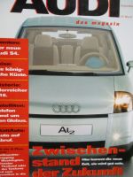 Audi das magazin Nr.3 1997 A2,neue S4,Riga Auto V16,